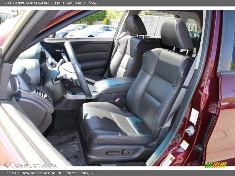 Basque Red Pearl / Ebony 2010 Acura RDX SH-AWD
