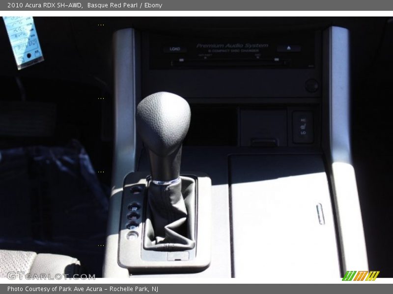 Basque Red Pearl / Ebony 2010 Acura RDX SH-AWD