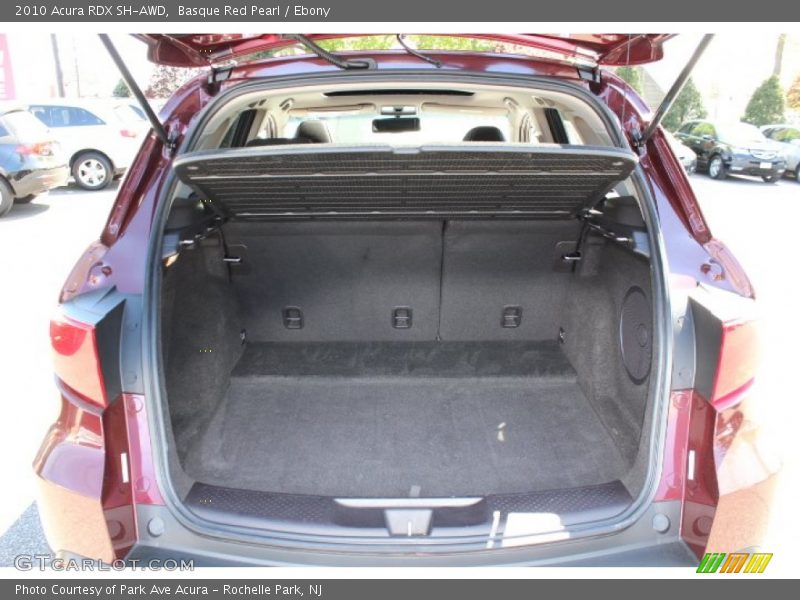 Basque Red Pearl / Ebony 2010 Acura RDX SH-AWD