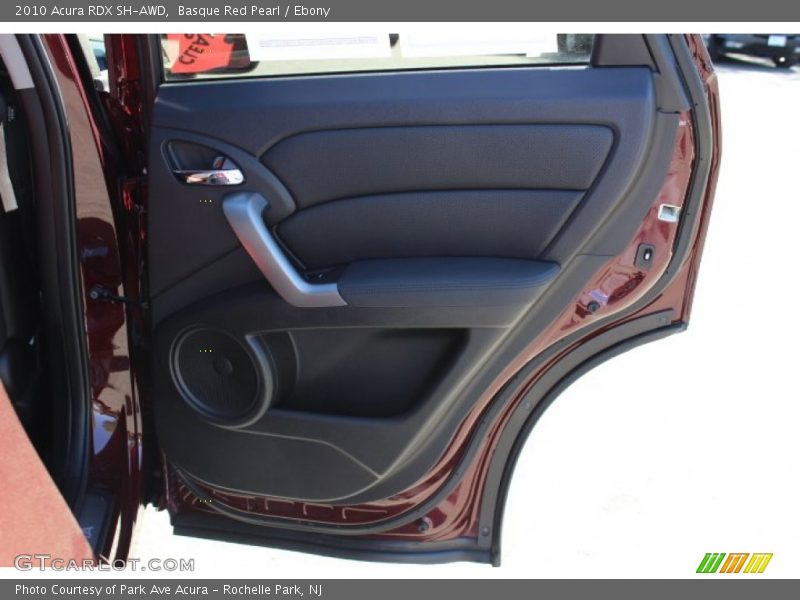 Basque Red Pearl / Ebony 2010 Acura RDX SH-AWD