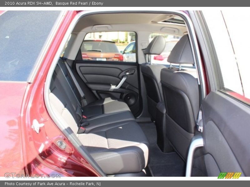 Basque Red Pearl / Ebony 2010 Acura RDX SH-AWD
