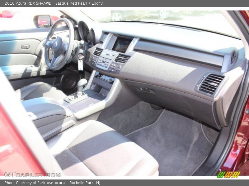 Basque Red Pearl / Ebony 2010 Acura RDX SH-AWD