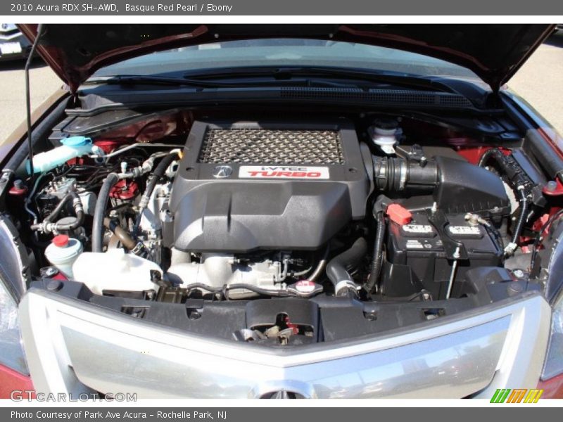 Basque Red Pearl / Ebony 2010 Acura RDX SH-AWD