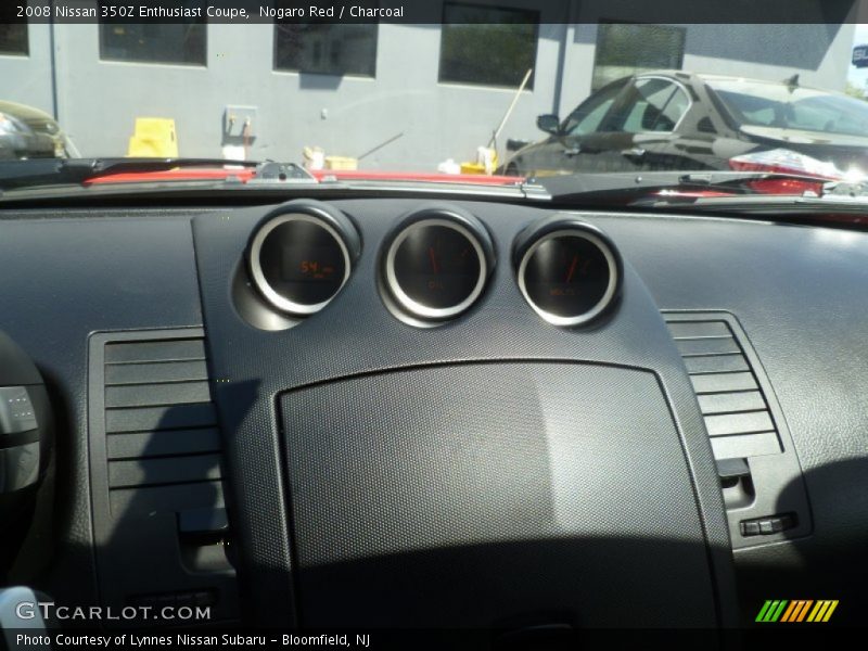 Nogaro Red / Charcoal 2008 Nissan 350Z Enthusiast Coupe