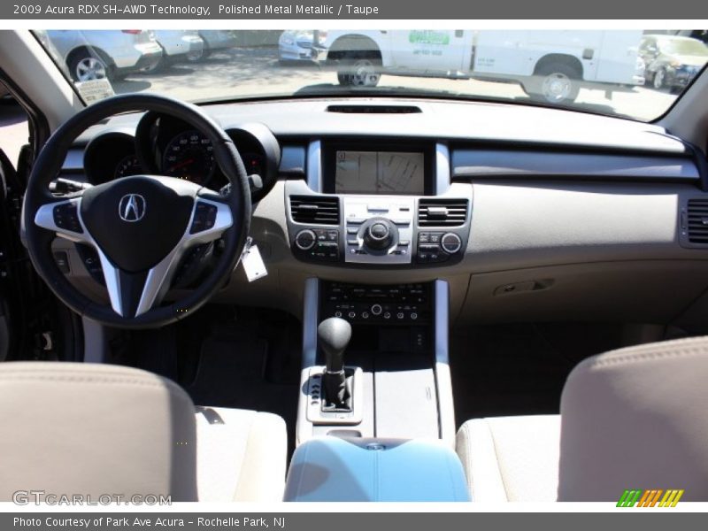 Polished Metal Metallic / Taupe 2009 Acura RDX SH-AWD Technology