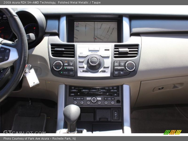 Polished Metal Metallic / Taupe 2009 Acura RDX SH-AWD Technology