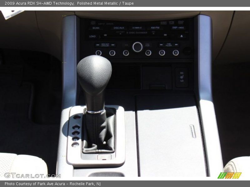 Polished Metal Metallic / Taupe 2009 Acura RDX SH-AWD Technology