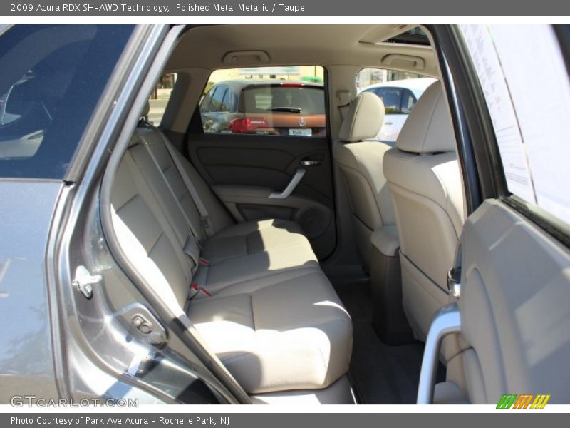 Polished Metal Metallic / Taupe 2009 Acura RDX SH-AWD Technology