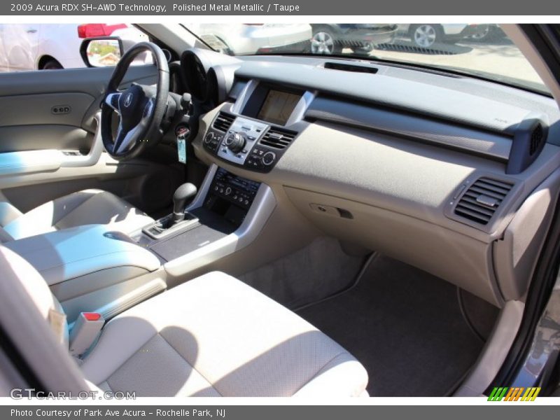 Polished Metal Metallic / Taupe 2009 Acura RDX SH-AWD Technology