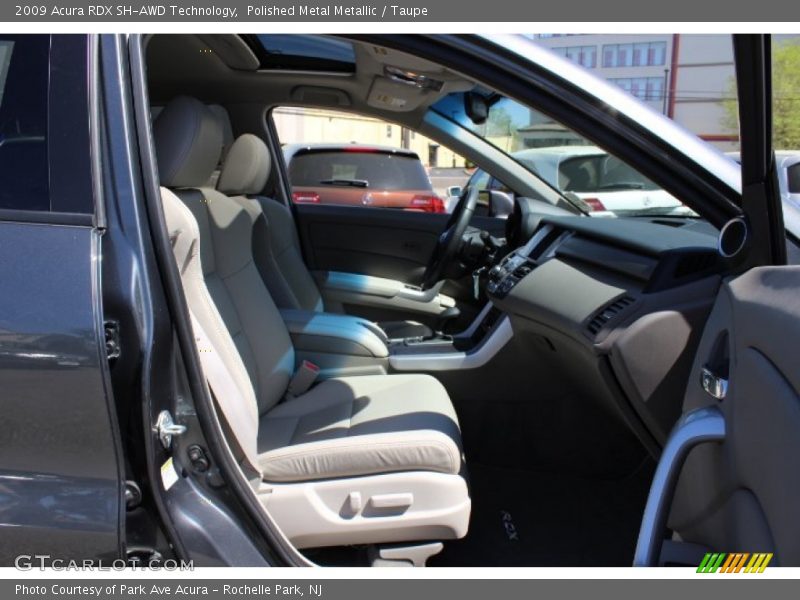 Polished Metal Metallic / Taupe 2009 Acura RDX SH-AWD Technology