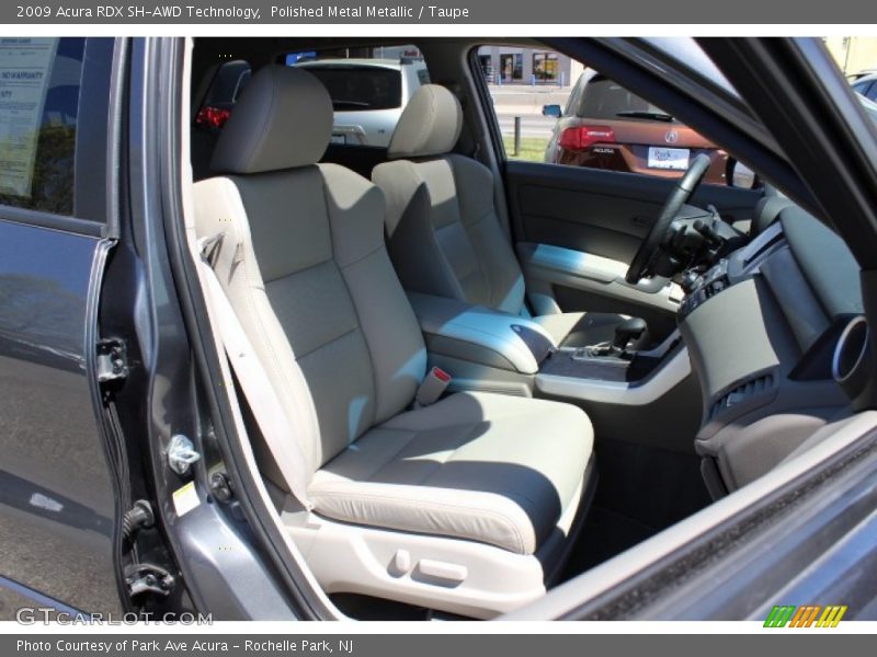 Polished Metal Metallic / Taupe 2009 Acura RDX SH-AWD Technology