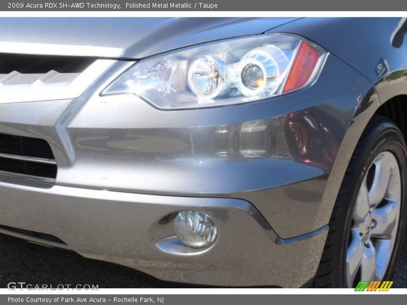 Polished Metal Metallic / Taupe 2009 Acura RDX SH-AWD Technology
