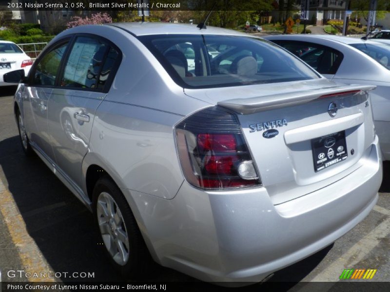 Brilliant Silver Metallic / Charcoal 2012 Nissan Sentra 2.0 SR