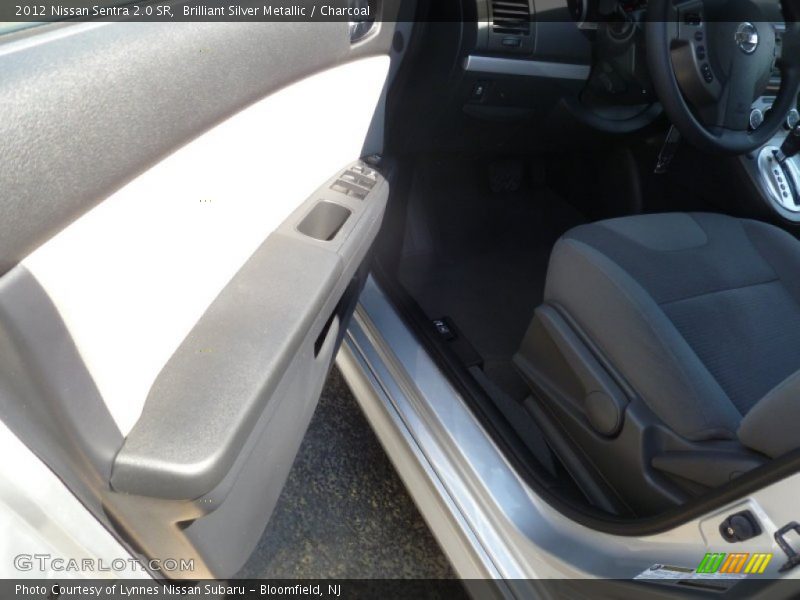 Brilliant Silver Metallic / Charcoal 2012 Nissan Sentra 2.0 SR