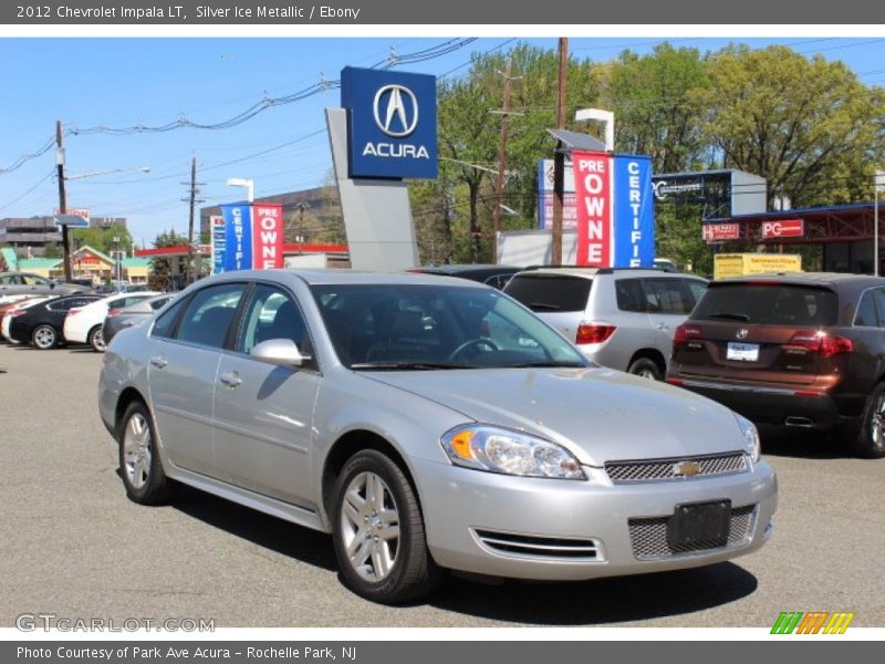Silver Ice Metallic / Ebony 2012 Chevrolet Impala LT