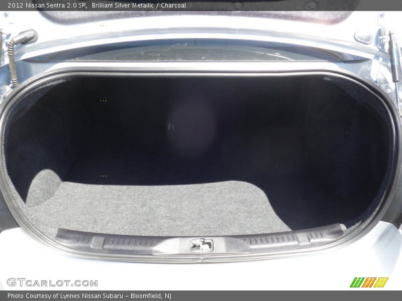 Brilliant Silver Metallic / Charcoal 2012 Nissan Sentra 2.0 SR