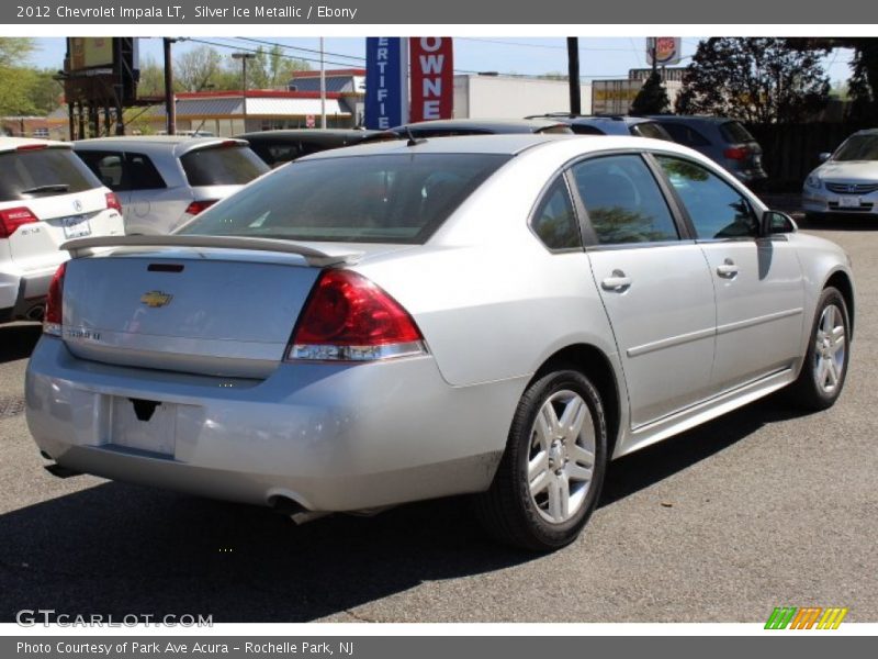 Silver Ice Metallic / Ebony 2012 Chevrolet Impala LT