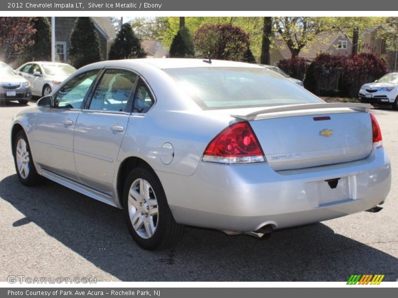 Silver Ice Metallic / Ebony 2012 Chevrolet Impala LT