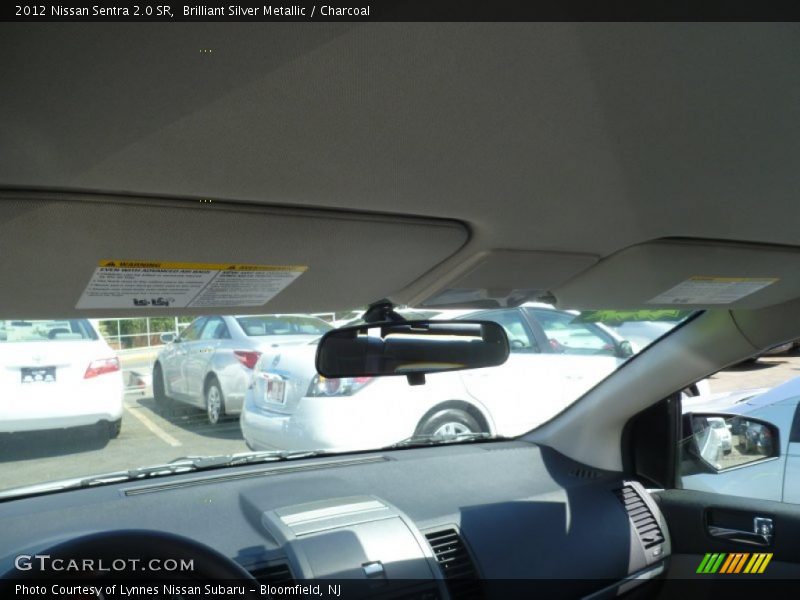 Brilliant Silver Metallic / Charcoal 2012 Nissan Sentra 2.0 SR