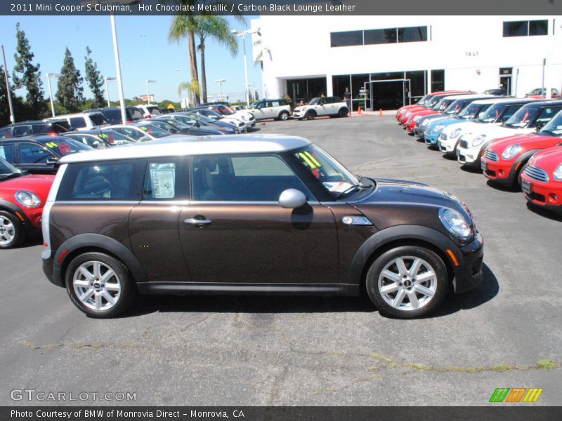Hot Chocolate Metallic / Carbon Black Lounge Leather 2011 Mini Cooper S Clubman