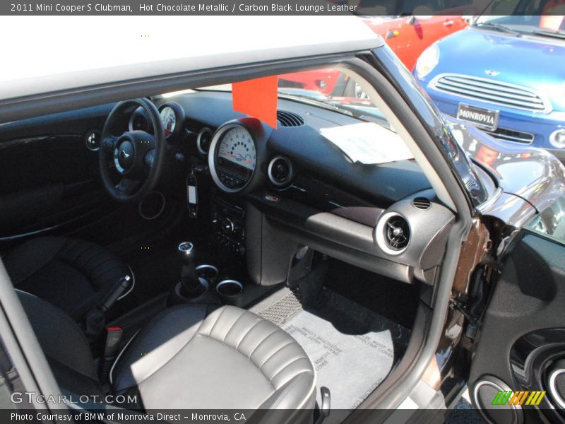 Hot Chocolate Metallic / Carbon Black Lounge Leather 2011 Mini Cooper S Clubman
