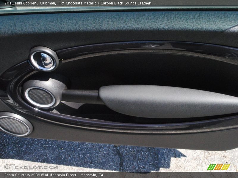 Hot Chocolate Metallic / Carbon Black Lounge Leather 2011 Mini Cooper S Clubman