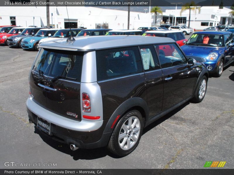 Hot Chocolate Metallic / Carbon Black Lounge Leather 2011 Mini Cooper S Clubman