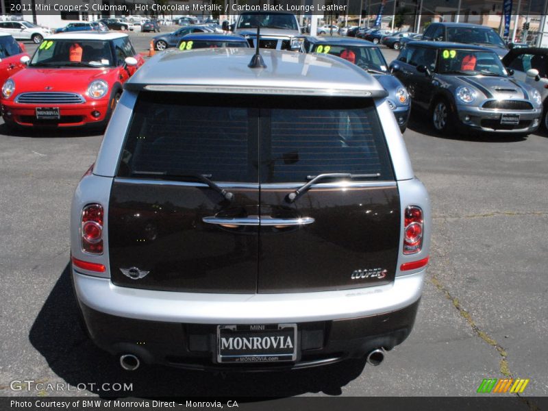 Hot Chocolate Metallic / Carbon Black Lounge Leather 2011 Mini Cooper S Clubman