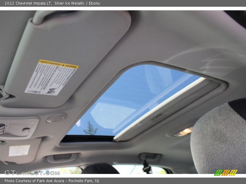 Silver Ice Metallic / Ebony 2012 Chevrolet Impala LT