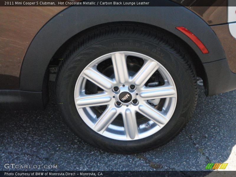 Hot Chocolate Metallic / Carbon Black Lounge Leather 2011 Mini Cooper S Clubman