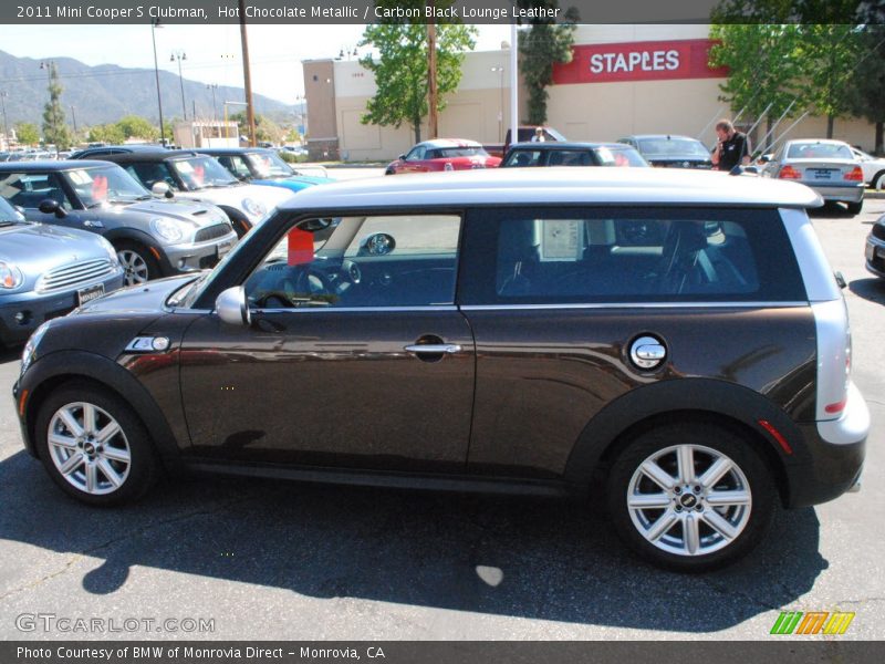Hot Chocolate Metallic / Carbon Black Lounge Leather 2011 Mini Cooper S Clubman