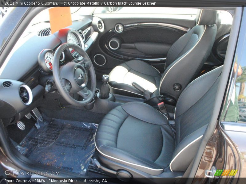 Hot Chocolate Metallic / Carbon Black Lounge Leather 2011 Mini Cooper S Clubman
