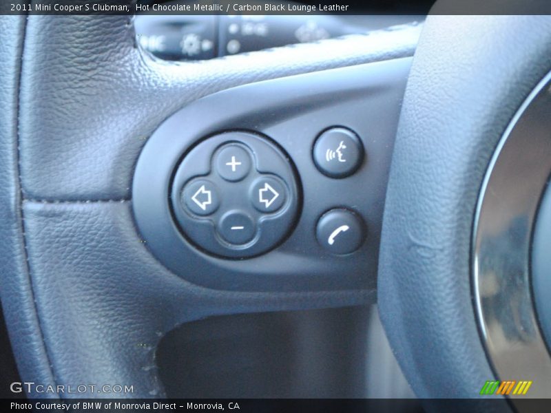 Hot Chocolate Metallic / Carbon Black Lounge Leather 2011 Mini Cooper S Clubman