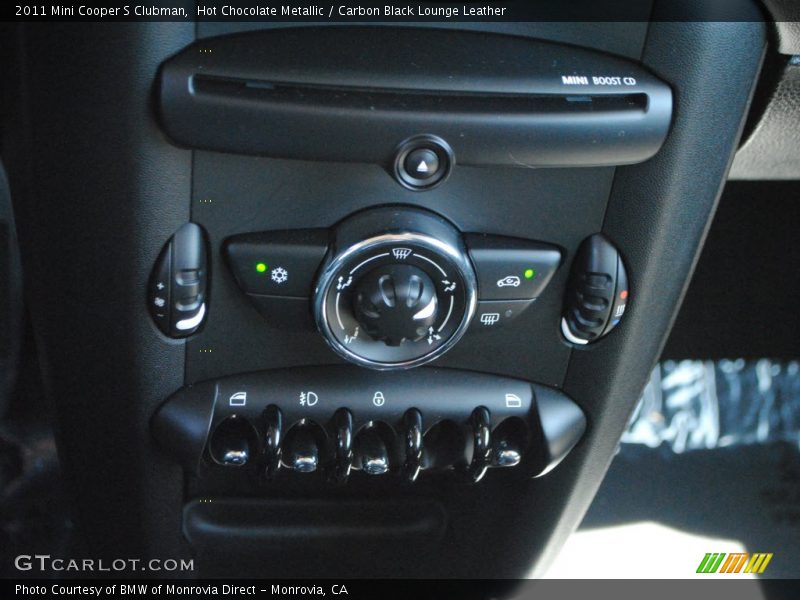 Hot Chocolate Metallic / Carbon Black Lounge Leather 2011 Mini Cooper S Clubman