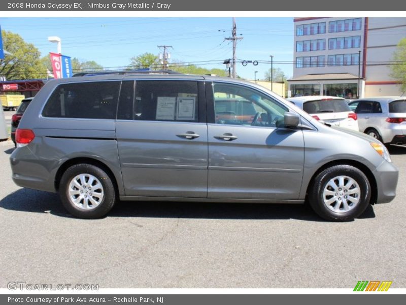 Nimbus Gray Metallic / Gray 2008 Honda Odyssey EX
