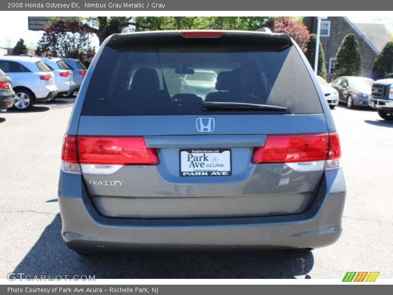 Nimbus Gray Metallic / Gray 2008 Honda Odyssey EX