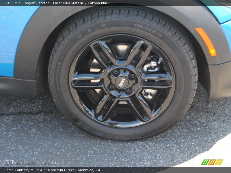 Laser Blue Metallic / Carbon Black 2012 Mini Cooper Hardtop