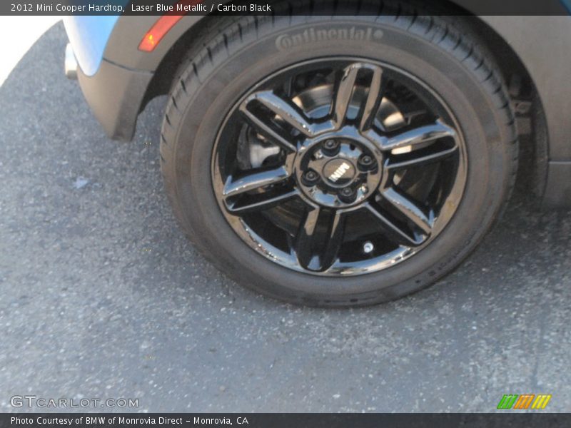 Laser Blue Metallic / Carbon Black 2012 Mini Cooper Hardtop