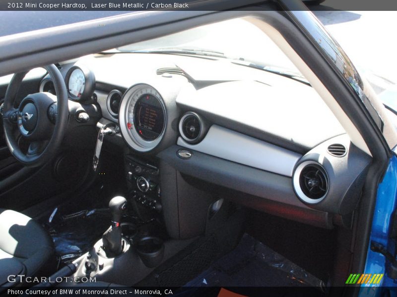 Laser Blue Metallic / Carbon Black 2012 Mini Cooper Hardtop