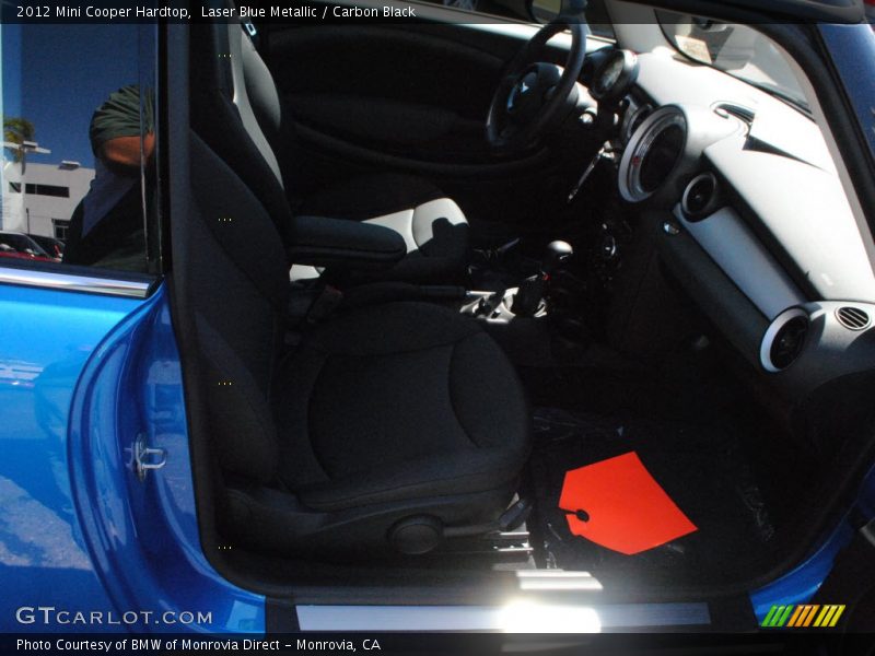 Laser Blue Metallic / Carbon Black 2012 Mini Cooper Hardtop