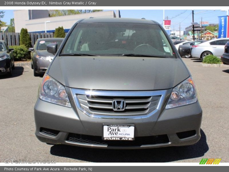 Nimbus Gray Metallic / Gray 2008 Honda Odyssey EX