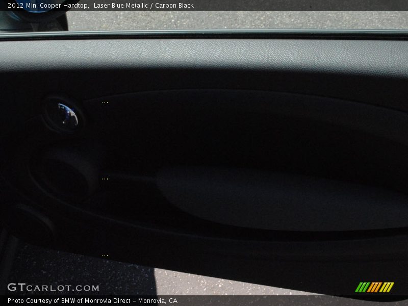 Laser Blue Metallic / Carbon Black 2012 Mini Cooper Hardtop