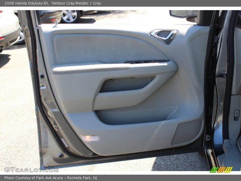 Nimbus Gray Metallic / Gray 2008 Honda Odyssey EX