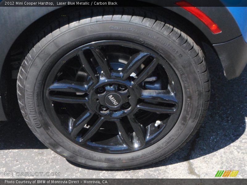 Laser Blue Metallic / Carbon Black 2012 Mini Cooper Hardtop