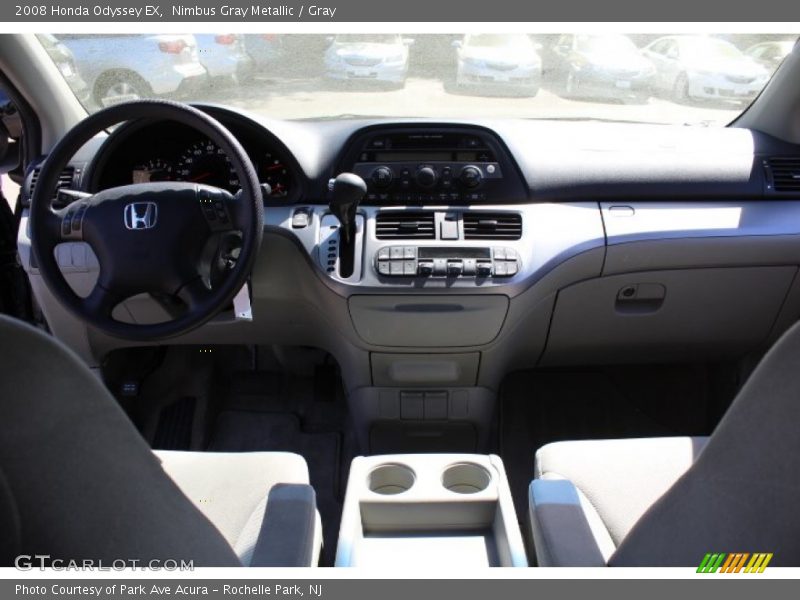 Nimbus Gray Metallic / Gray 2008 Honda Odyssey EX