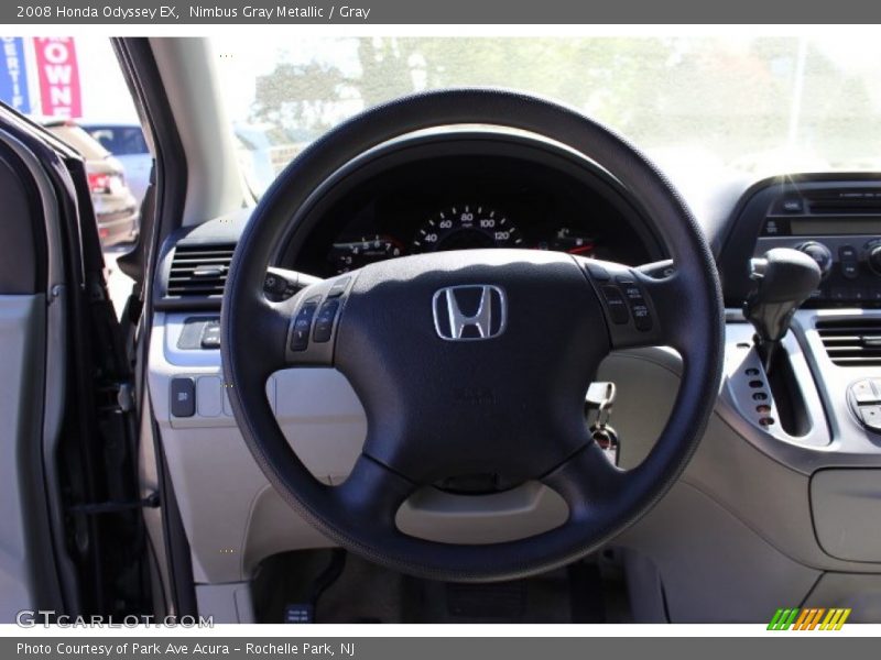 Nimbus Gray Metallic / Gray 2008 Honda Odyssey EX