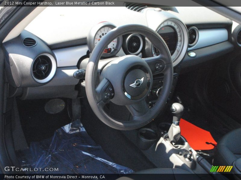 Laser Blue Metallic / Carbon Black 2012 Mini Cooper Hardtop