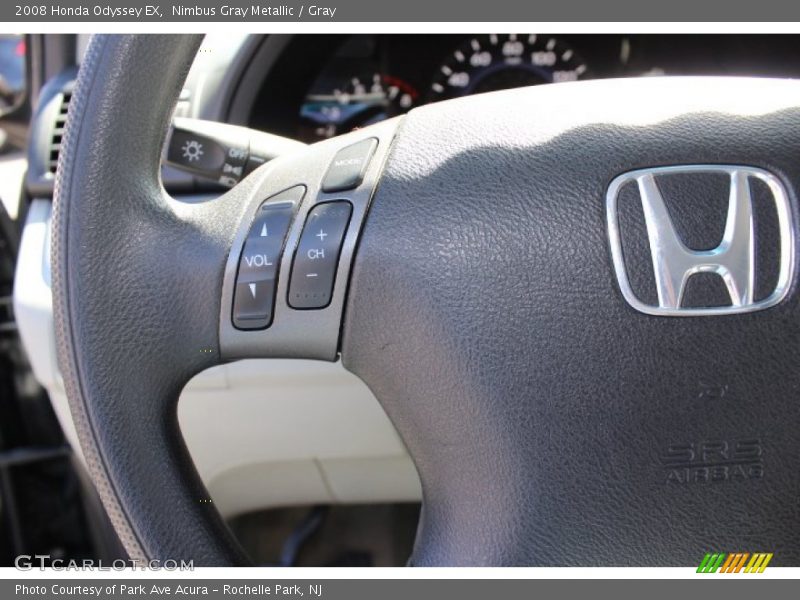 Nimbus Gray Metallic / Gray 2008 Honda Odyssey EX
