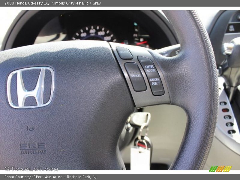 Nimbus Gray Metallic / Gray 2008 Honda Odyssey EX