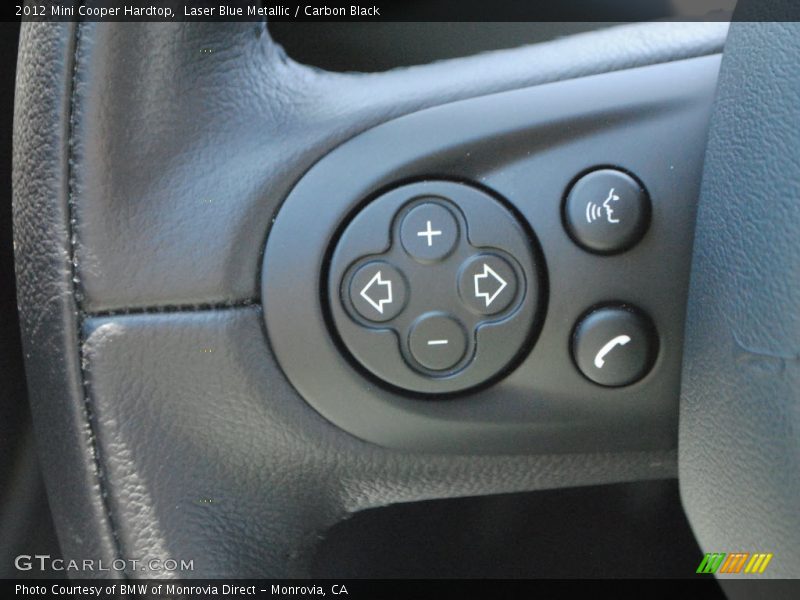 Laser Blue Metallic / Carbon Black 2012 Mini Cooper Hardtop